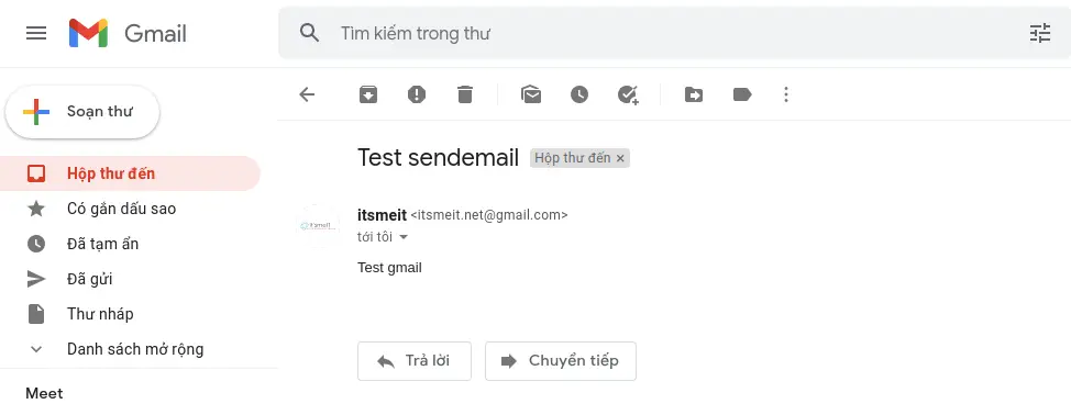 Sendemail gmail trên ubuntu 20.04