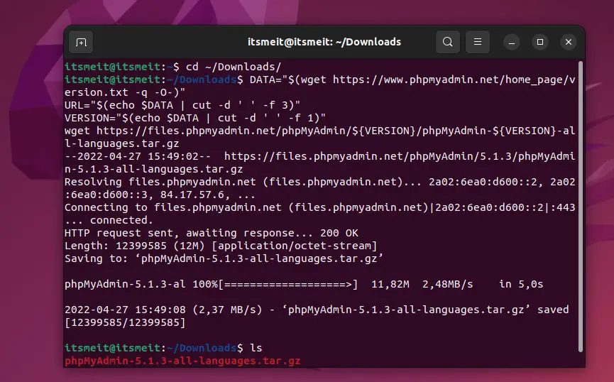 Cài đặt phpMyadmin trên Ubuntu 22.04 sử dụng Nginx