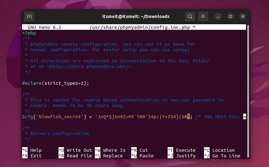 Cấu hình bảo mật phpMyadmin trên Linux Ubuntu