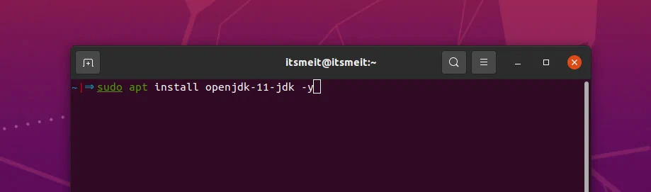 Install OpenJDK
