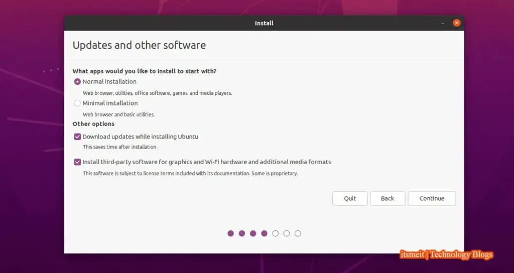 tải xuống các gói phần mềm Ubuntu