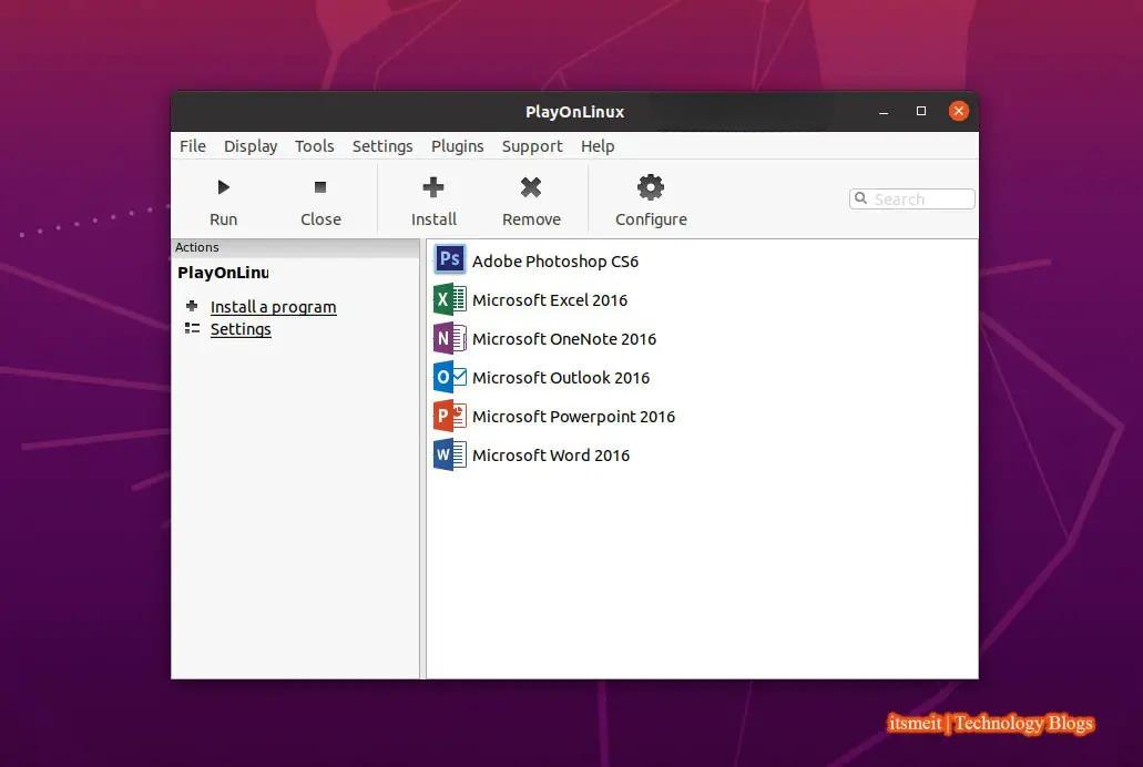 install Microsoft Office on Ubuntu 22.04, 20.04
