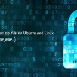 Set password for rar zip file on Ubuntu and Linux