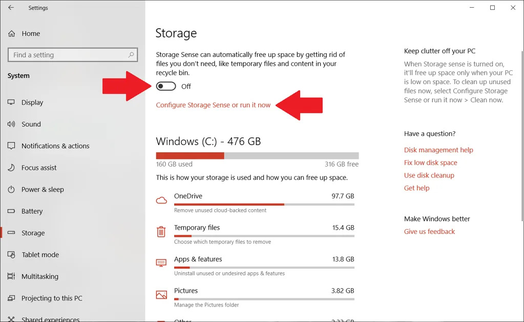 check memory Windows