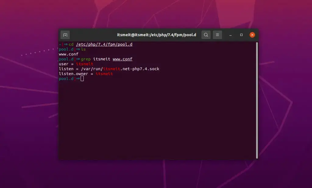Cấu hình php7.4-fpm trên Ubuntu 20.04, 22.04
