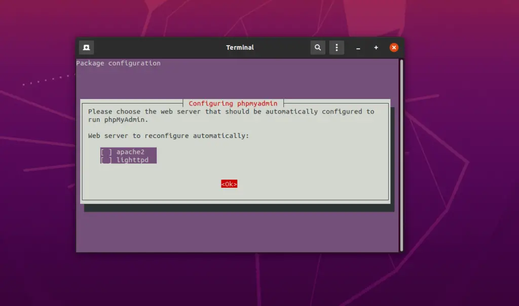 Cài phpMyadmin cho Ubuntu 20.04 LTS (Focal Fossa)