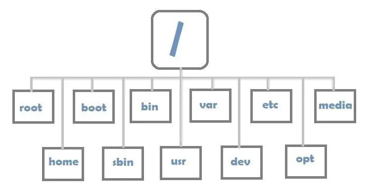 Cấu trúc thư mục trong Linux 