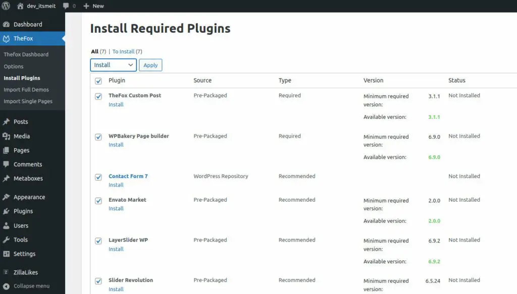How to install and activate wordpress plugin