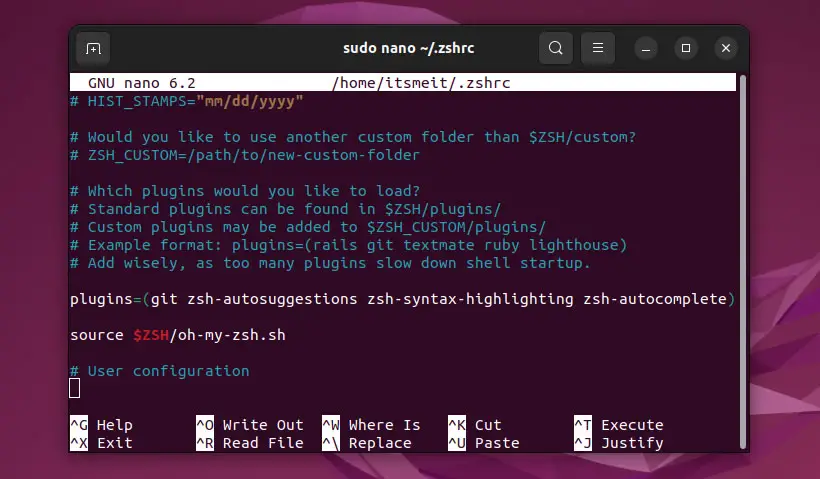 Configure Additional Plugins for Oh My Zsh