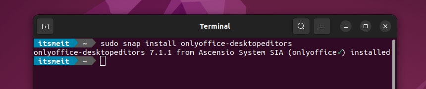how to install onlyoffice on ubuntu linux 5