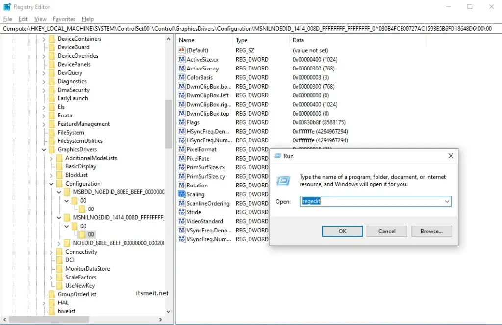 Sử dụng Registry Editor để mở FULL màn hình khi chơi game trên Windows 10, 11
