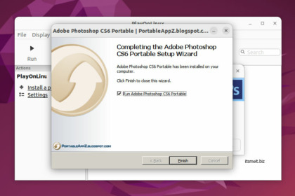 How to install photoshop cs6 portable ubuntu 20.04 | 22.04 - itsmeit.biz