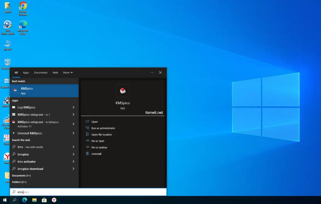 Active Windows 10 using  KMSpico 10.2.0 tool