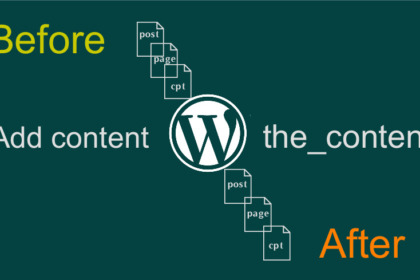 How to Add custom Content After Post or Before in WordPress