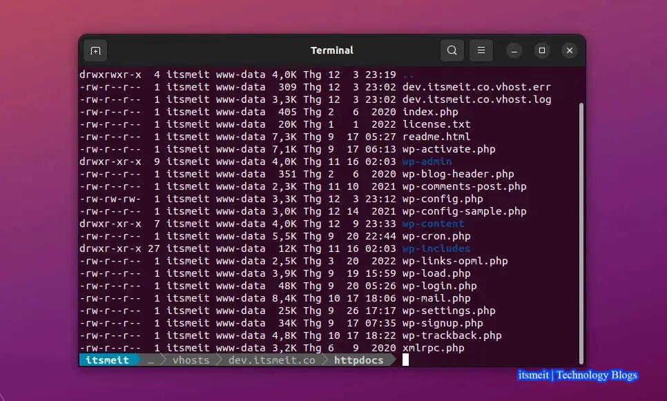 quyền file và thư mục trên Ubuntu / Linux