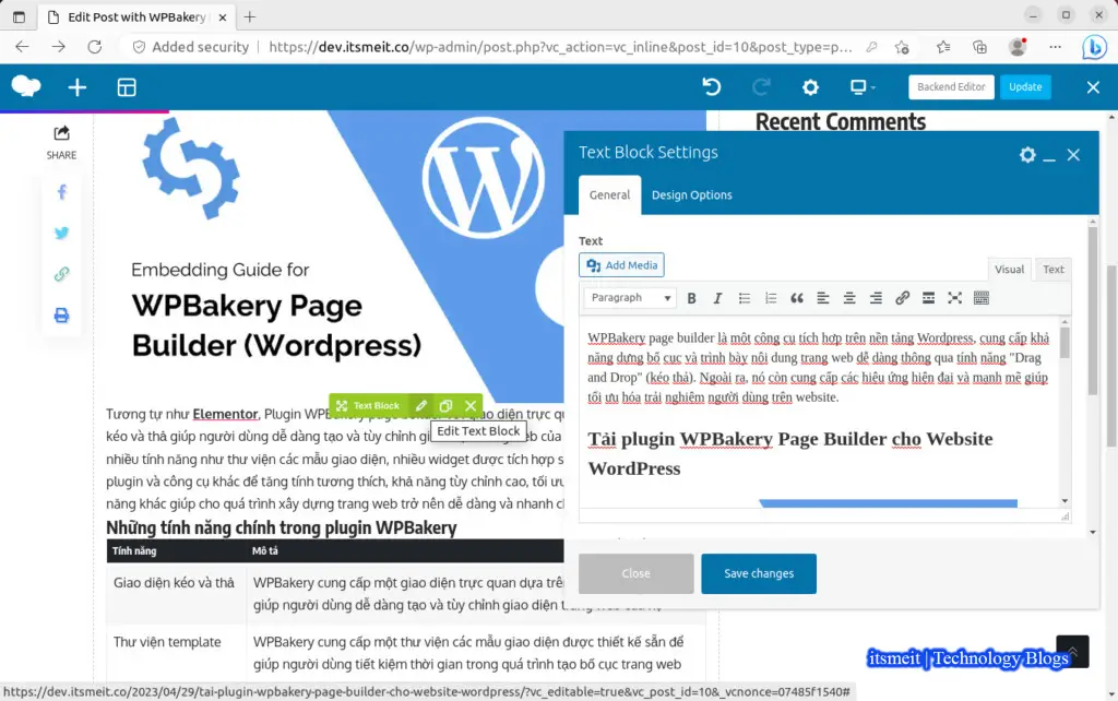 Install WPBakery v7.1 Drag and Drop WordPress Page Builder Plugins