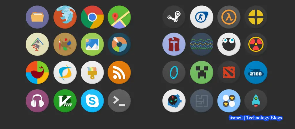 Numix Circle Icon Theme Ubuntu Linux