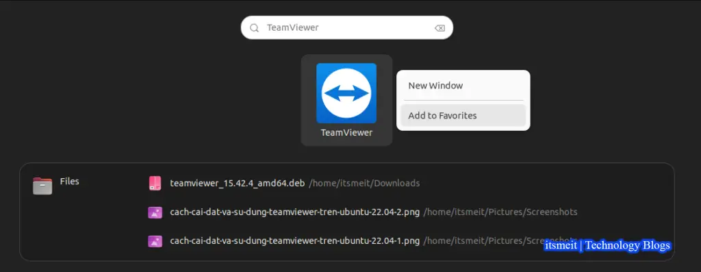 how to install and use teamviewer on ubuntu 22 04 3
