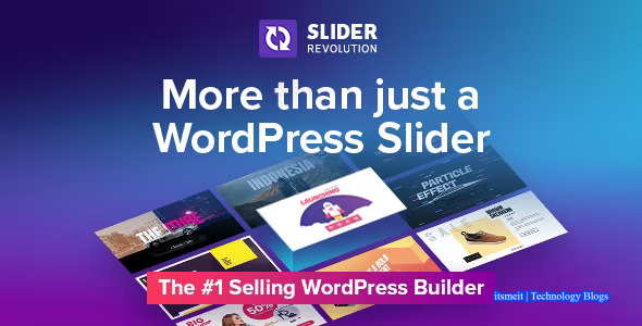 Download Slider Revolution Responsive WordPress Plugin v6.6.18 Full Addons + Templates