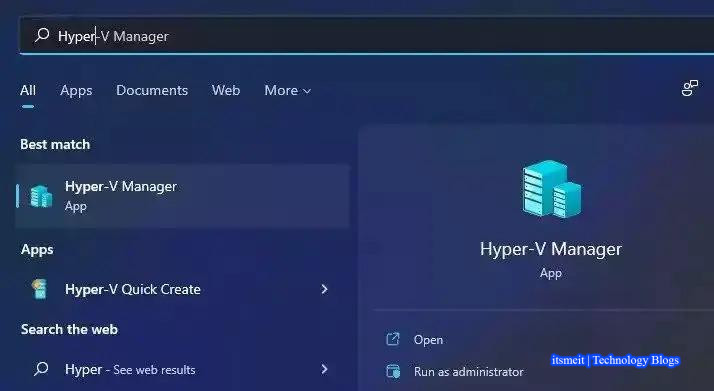 Hyper-V Support Windows 11