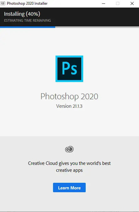 Install photoshop CC 2021