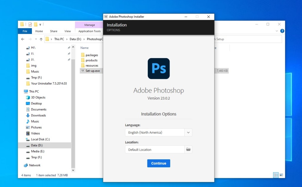 Install Photoshop 2022 for Windows