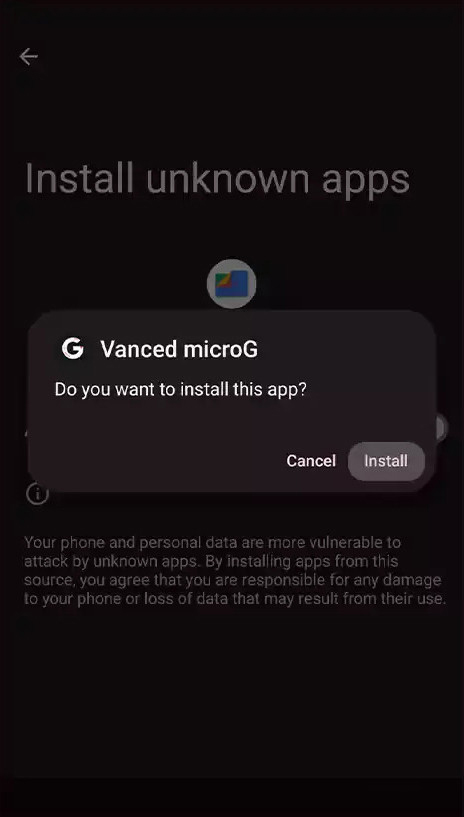 install Microg