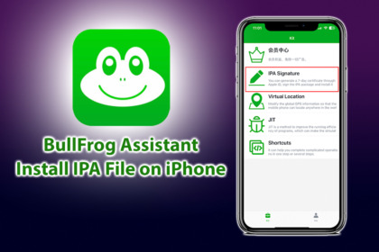 BullFrog Assistant Install IPA File