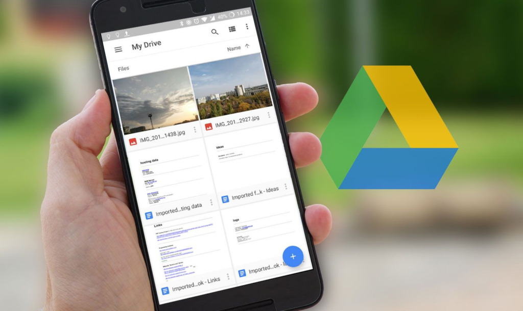 Google Drive Transfer file iphone