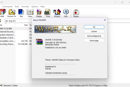 Screenshot Winrar repack