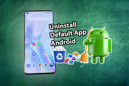 Remove default app Android