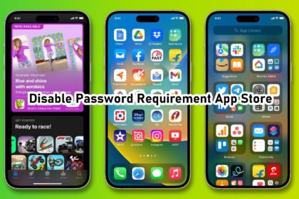 Turn Off Password Requirement App Store