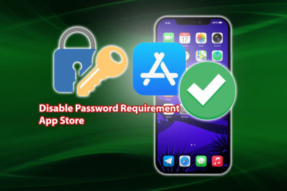 Turn Off Password Requirement App Store