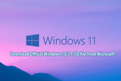 Download Windows ISO from Microsoft