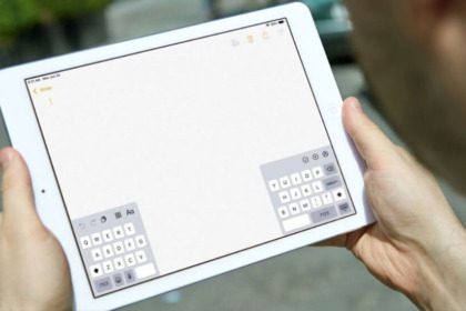 Fix Shrunk or Split iPad Keyboard