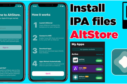 install apps on IPHONE using AltStore