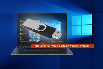 create bootable USB install Windows