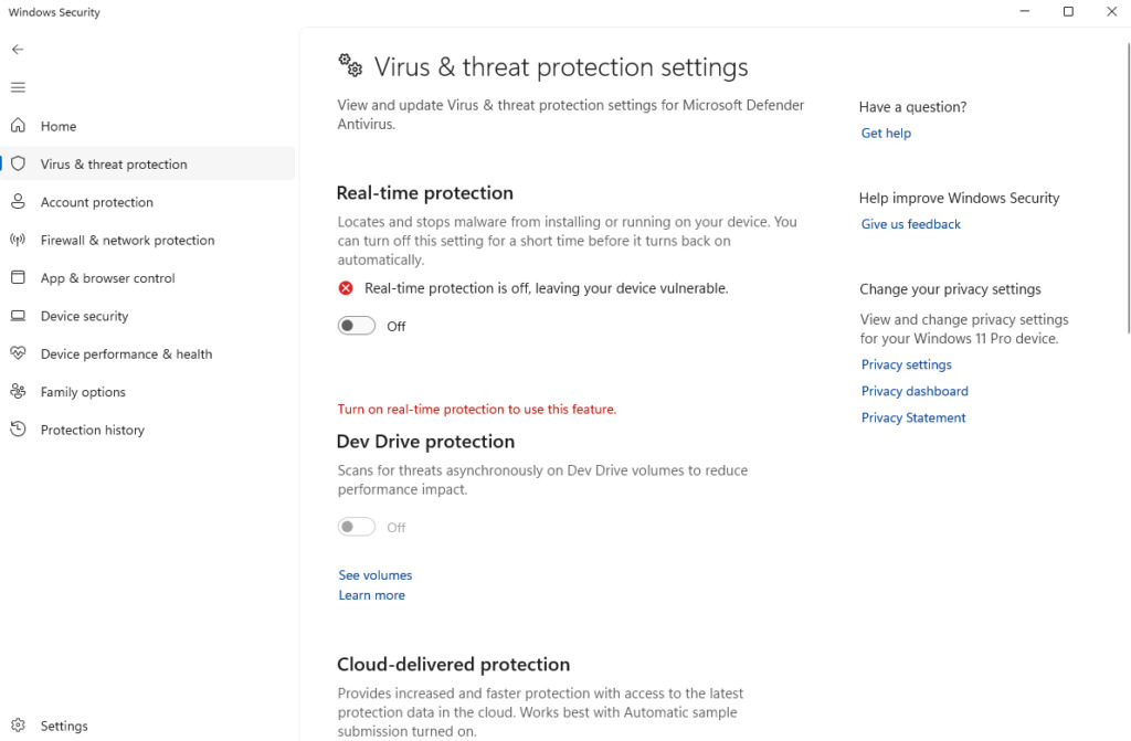 tắt vĩnh viễn Windows Defender