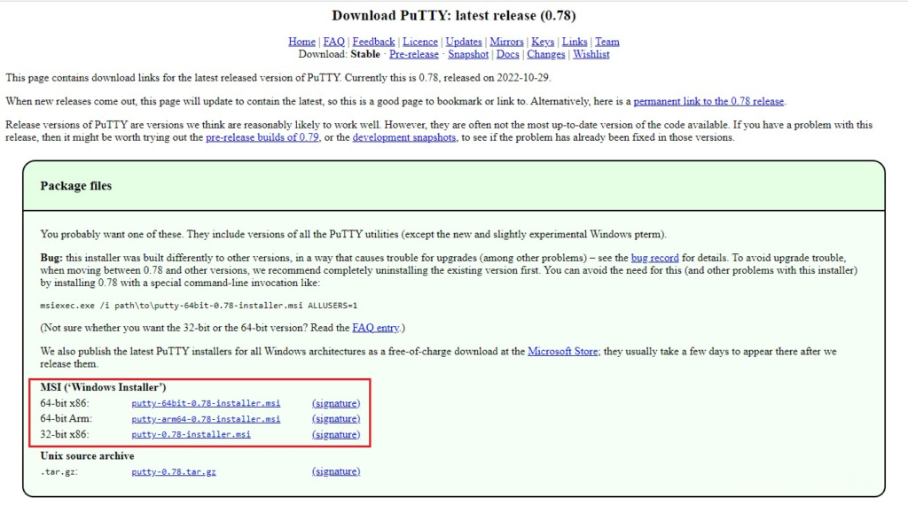 Download Putty Tool