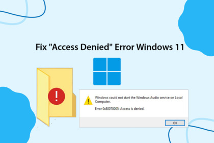 Fix "Access Denied" Error Windows 11