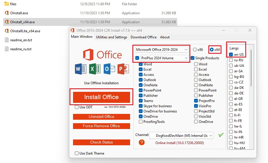 install office 2024 on windows 11