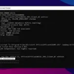 Remove Office key on Windows CMD