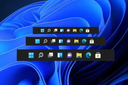 resize taskbar windows