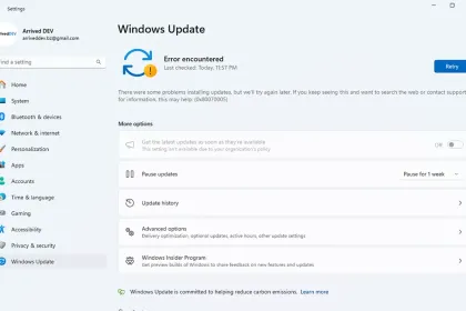 Fixing Windows 11 Update Errors