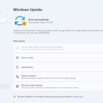 Fixing Windows 11 Update Errors