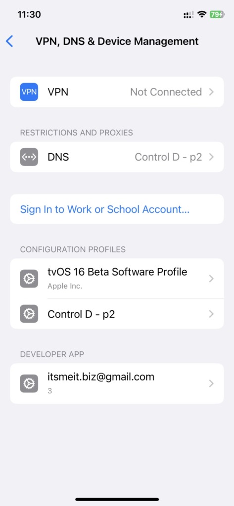 DNS profile configuration to block ads Safari without jailbreak