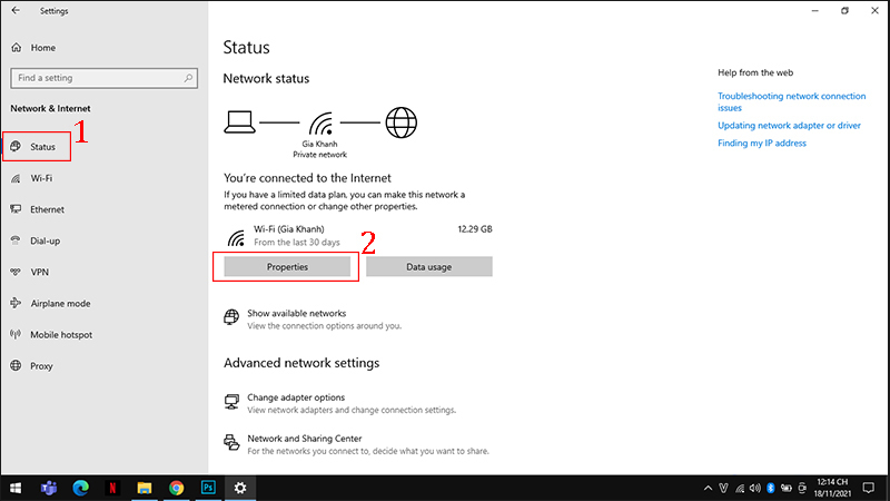 change DNS on Windows 11