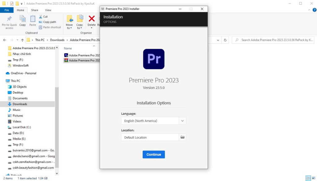 Install Adobe Premiere Pro Repack 2023