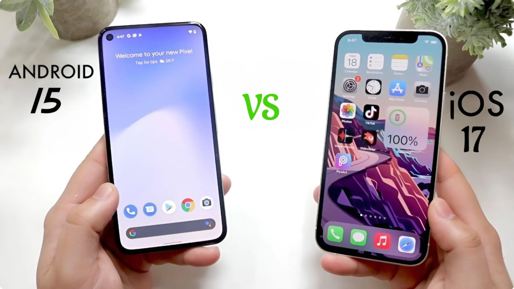 Android 15 vs iOS 17