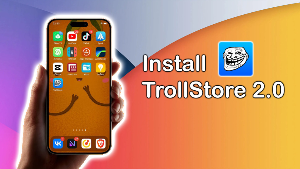 TrollStore cài đặt IPA trên iOS